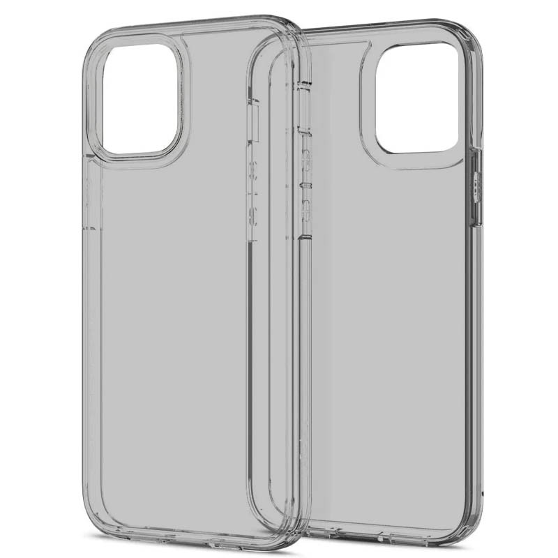 TPU чохол Epic Transparent 2,00 mm на Apple iPhone 14 (6.1") (Серый (прозрачный))