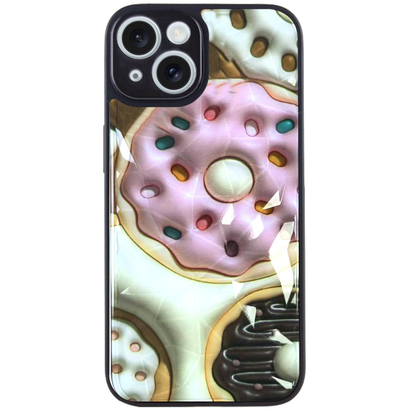 TPU+PC чехол Prisma Fluffie для Apple iPhone 13 (6.1") (Donut)