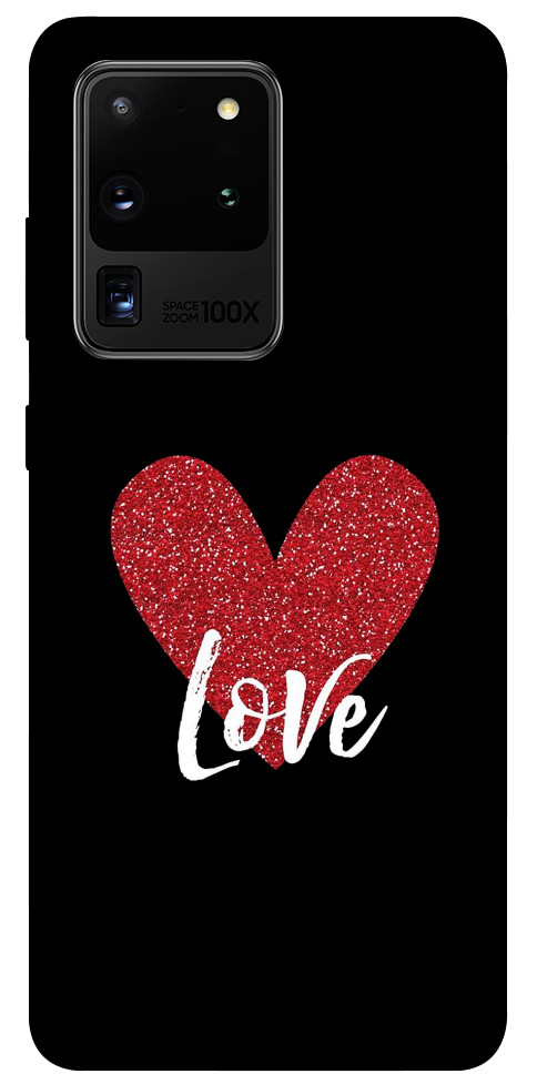 

Чехол Красное сердце для Galaxy S20 Ultra (2020) 1099715