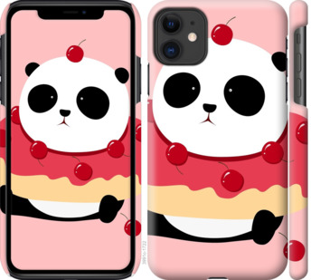 

Чехол Панда с пончиком для iPhone 11 778624