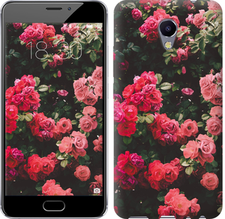 

Чохол Кущ з трояндами на Meizu M5 Note 639335