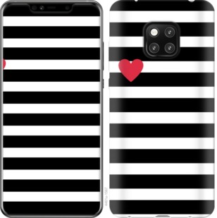 

Чохол Чорно-білі смуги на Huawei Mate 20 Pro 752095