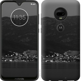 

Чехол Ночь на берегу для Motorola Moto G7 757914