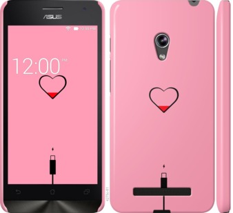 

Чехол Подзарядка сердца1 для Asus Zenfone 5 730467