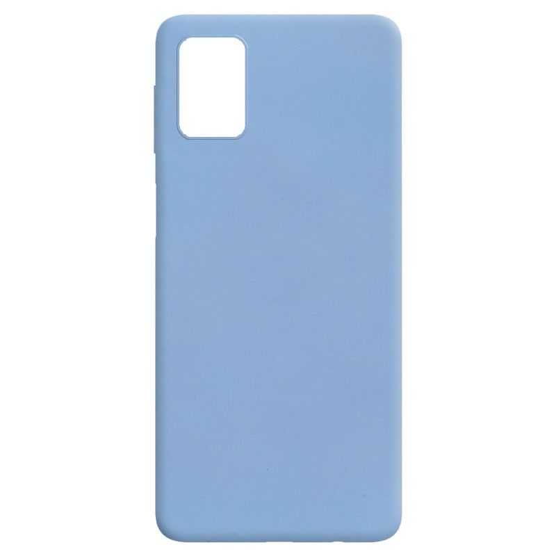 Силиконовый чехол Candy для Samsung Galaxy M31s (Голубой / Lilac Blue)
