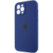 Фото Чохол Silicone Case Full Camera Protective (AA) на Apple iPhone 12 Pro Max (6.7") (Синій / Deep navy) в маназині vchehle.ua