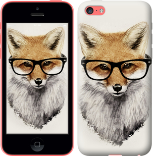

Чохол Лис в окулярах на iPhone 5c 634192