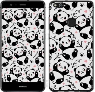 Чехол Панды для Huawei P10 Lite