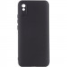 Чохол Silicone Cover Lakshmi Full Camera (A) на Xiaomi Redmi 9A (Чорний / Black)