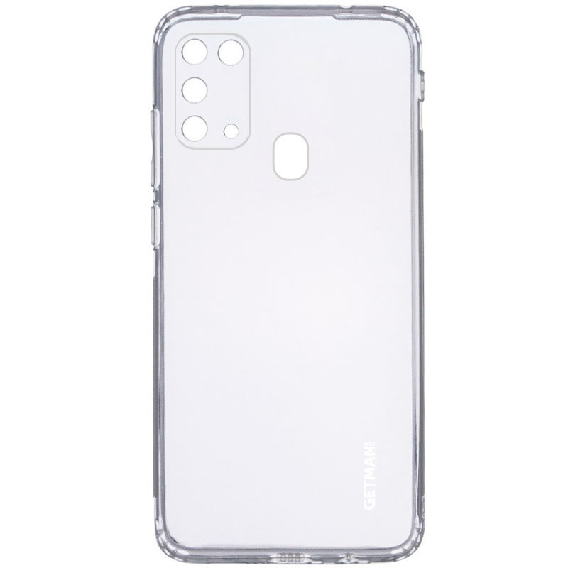 Уцінка TPU чохол GETMAN Clear 1,0 mm на Samsung Galaxy M31 (Подряпина / Прозорий)