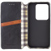 Фото Шкіряний чохол-книжка GETMAN Cubic (PU) на Xiaomi Redmi Note 13 Pro 4G / Poco M6 Pro 4G (Чорний) в маназині vchehle.ua