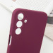 Купить Чехол Silicone Cover Lakshmi Full Camera (AAA) with Logo для Samsung Galaxy A15 4G/5G / M15 5G (Бордовый / Plum) на vchehle.ua