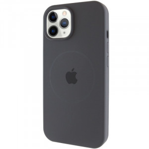 Чехол Silicone Case Full Protective (AA) with Magnetic Safe для Apple iPhone 11 Pro Max (6.5")