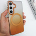 Фото Чехол TPU+PC Phantom with Magnetic Safe для Samsung Galaxy S25 (Golden) в магазине vchehle.ua