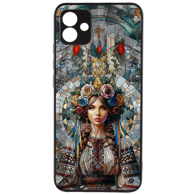 TPU+PC чехол Prisma Ladies для Samsung Galaxy A05 (Mosaic)