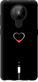 

Чехол Подзарядка сердца для Nokia 5.3 1142070