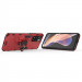 Ударопрочный чехол Transformer Ring for Magnet для Xiaomi Redmi Note 11 Pro 4G/5G / 12 Pro 4G (Красный / Dante Red) в магазине vchehle.ua