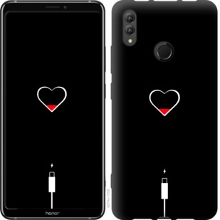 

Чехол Подзарядка сердца для Huawei Honor Note 10 721456
