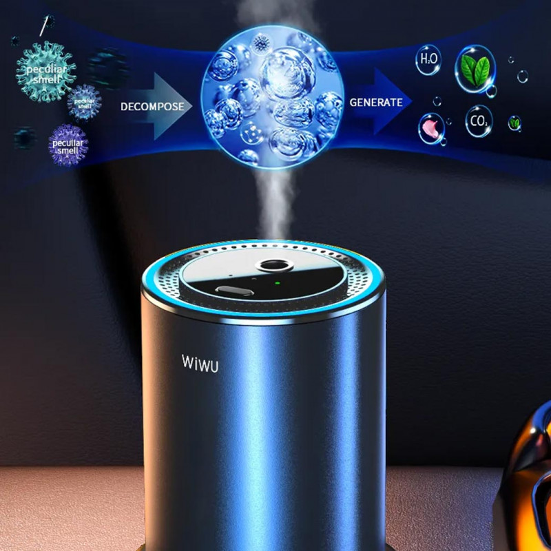 Купить Ароматизатор в машину WIWU Wi-AR001 Smart Car Aromatherapy (Black) на vchehle.ua