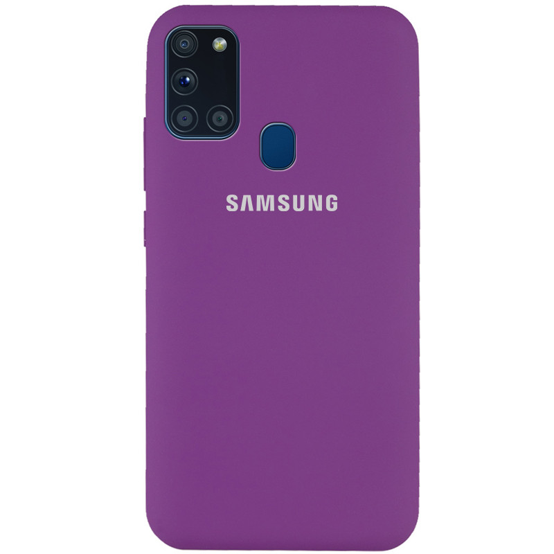 

Чохол Silicone Cover Full Protective (AA) на Samsung Galaxy A21s (Фіолетовий / Grape) 909723