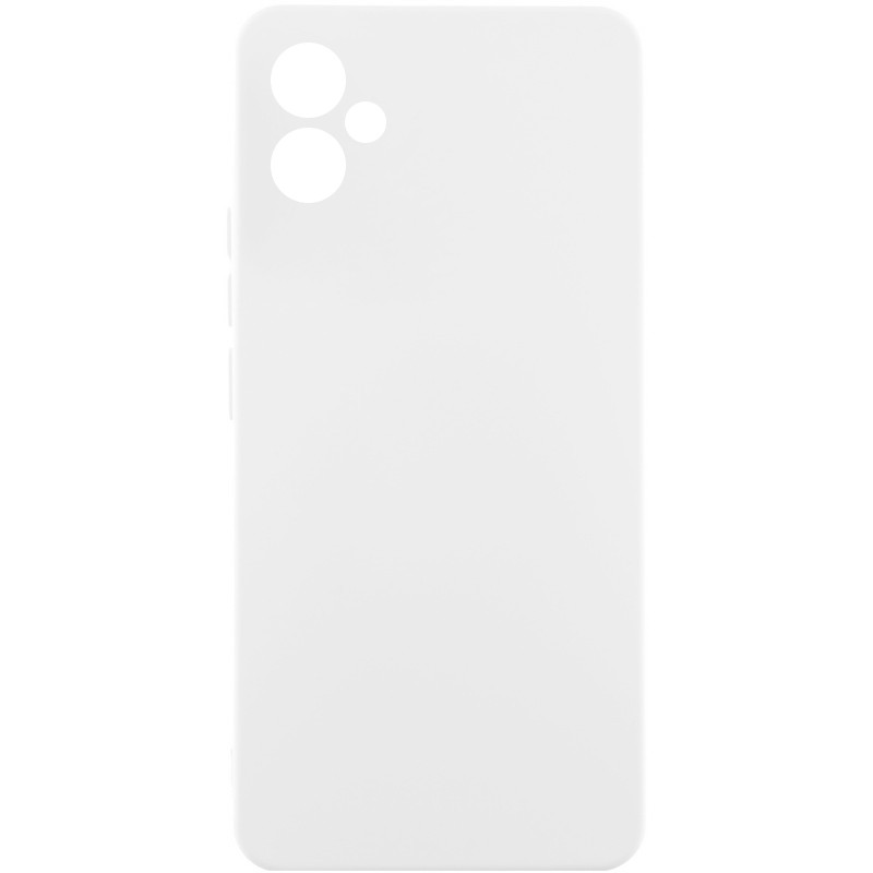 Чехол Silicone Cover Lakshmi Full Camera (AA) для Samsung Galaxy A05 (Белый / White)