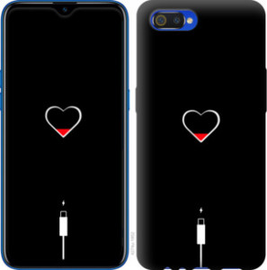 Чехол Подзарядка сердца для Realme C2