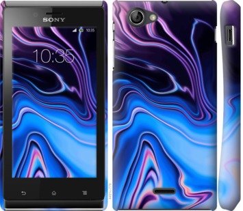 

Чохол Візерунок води на Sony Xperia J ST26i 752573