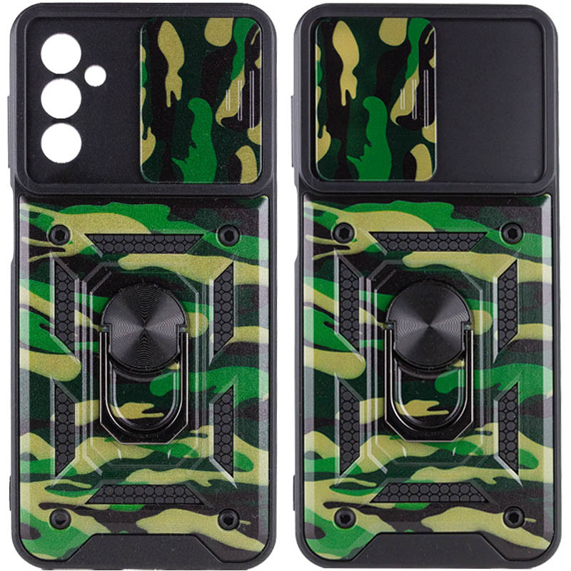 

Ударопрочный чехол Camshield Serge Ring Camo для Samsung Galaxy A04s (Зеленый / Army Green) 1431385