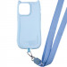 Фото Чохол TPU GETMAN Cat with straps на Apple iPhone 15 (6.1") (Blue) на vchehle.ua