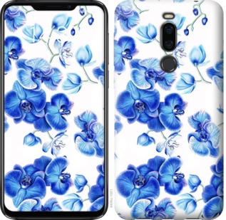 

Чехол Голубые орхидеи для Meizu X8 764965