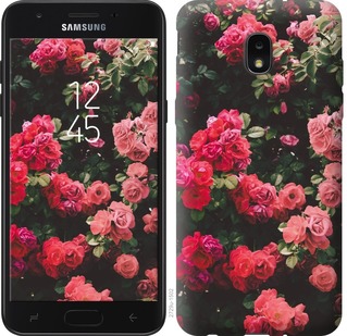 

Чехол Куст с розами для Samsung Galaxy J7 2018 669821