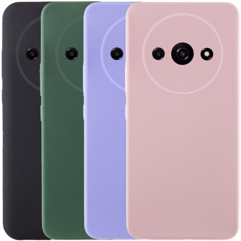 Чехол Silicone Cover Lakshmi Full Camera (AAA) для Xiaomi Redmi A3