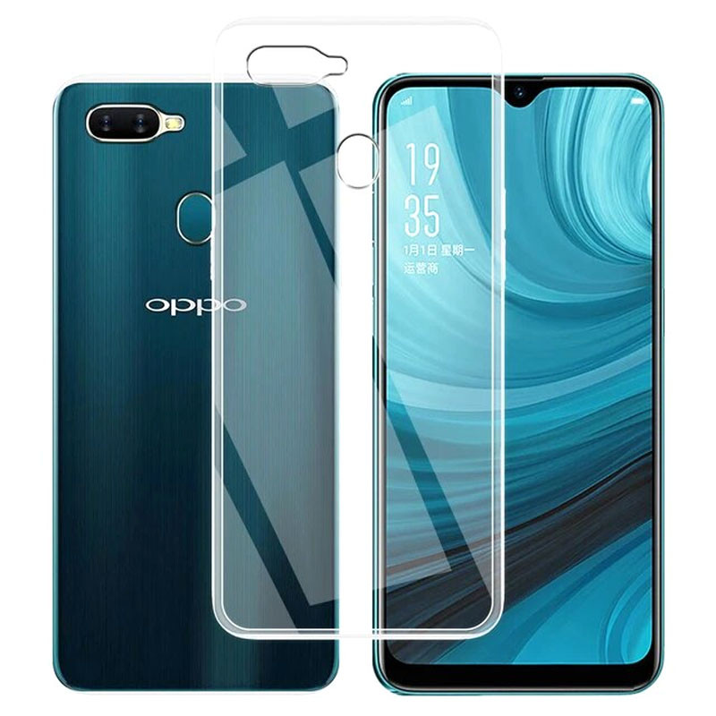 Купить TPU чехол Epic Transparent 1,5mm для Oppo A5s / Oppo A12 / A7 (Бесцветный (прозрачный)) на vchehle.ua