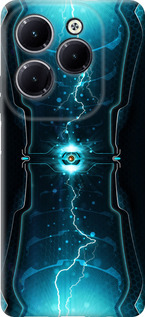 Чехол Молнии в цилиндре для Infinix Hot 40 Pro