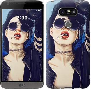 

Чехол Девушка на стиле для LG H860 G5 643782