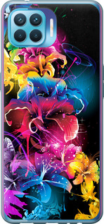 

Чохол Абстрактні квіти на Oppo Reno 4 Lite 1634201