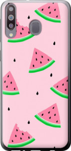 Чехол Розовый арбуз для Samsung Galaxy M30