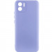 Чехол TPU GETMAN Liquid Silk Full Camera для Xiaomi Redmi A1 / A2 (Сиреневый / Dasheen)