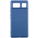 Чехол Silicone Cover Lakshmi (A) для Google Pixel 6 (Синий / Navy Blue)