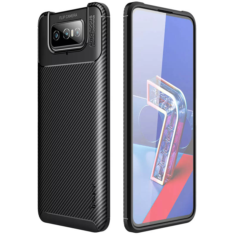 

TPU чехол iPaky Kaisy Series для Asus Zenfone 7 (ZS670KS) (Черный) 1068826
