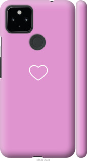 

Чехол Сердце 2 для Google Pixel 4A 5G 1427594