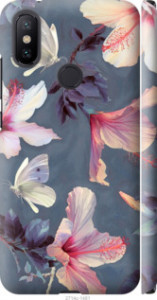 Чехол Нарисованные цветы для Xiaomi Mi A2