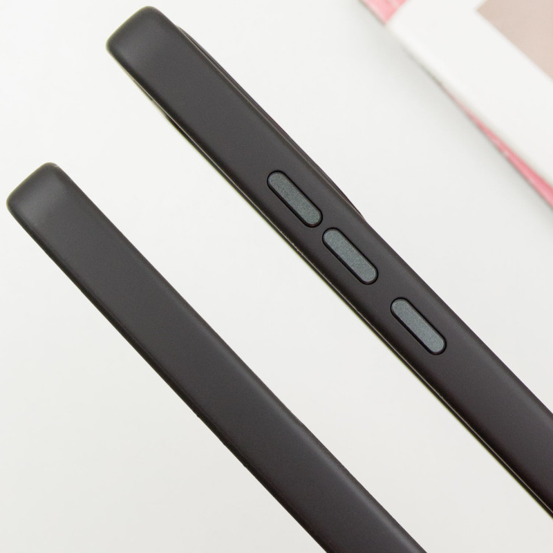 TPU чехол Bonbon Metal Style для Xiaomi Redmi Note 13 4G (Черный / Black) в магазине vchehle.ua