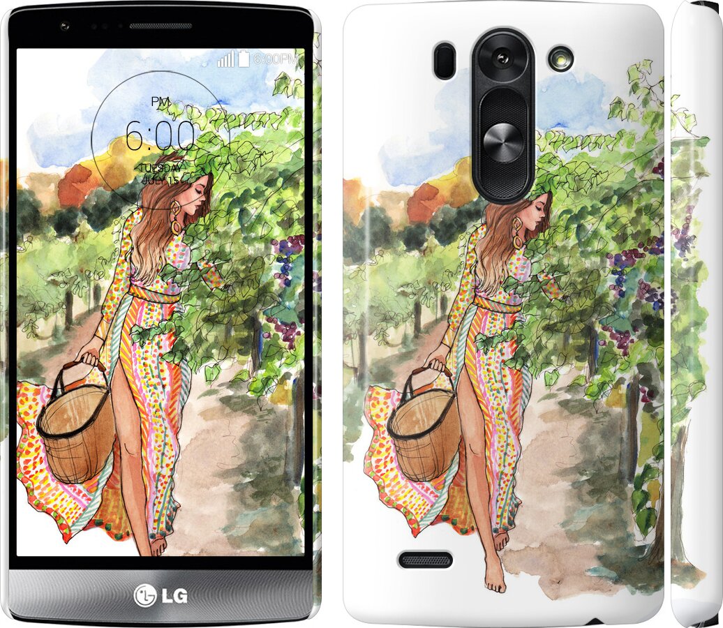 

Чехол Девушка Лето для LG G3s D724 102987