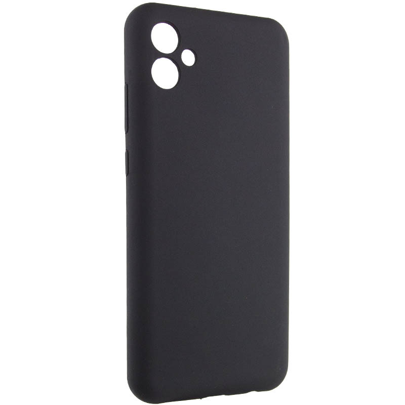 Фото Чехол Silicone Cover Lakshmi Full Camera (AAA) для Samsung Galaxy A05 (Черный / Black) на vchehle.ua