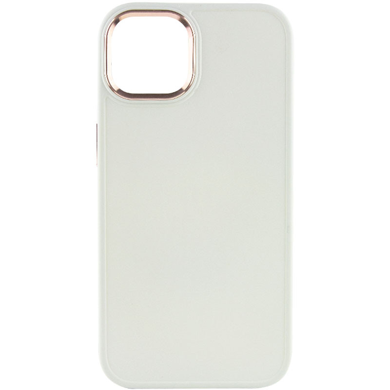 Фото TPU чохол Bonbon Metal Style на Apple iPhone 14 (6.1") (Білий / White) на vchehle.ua