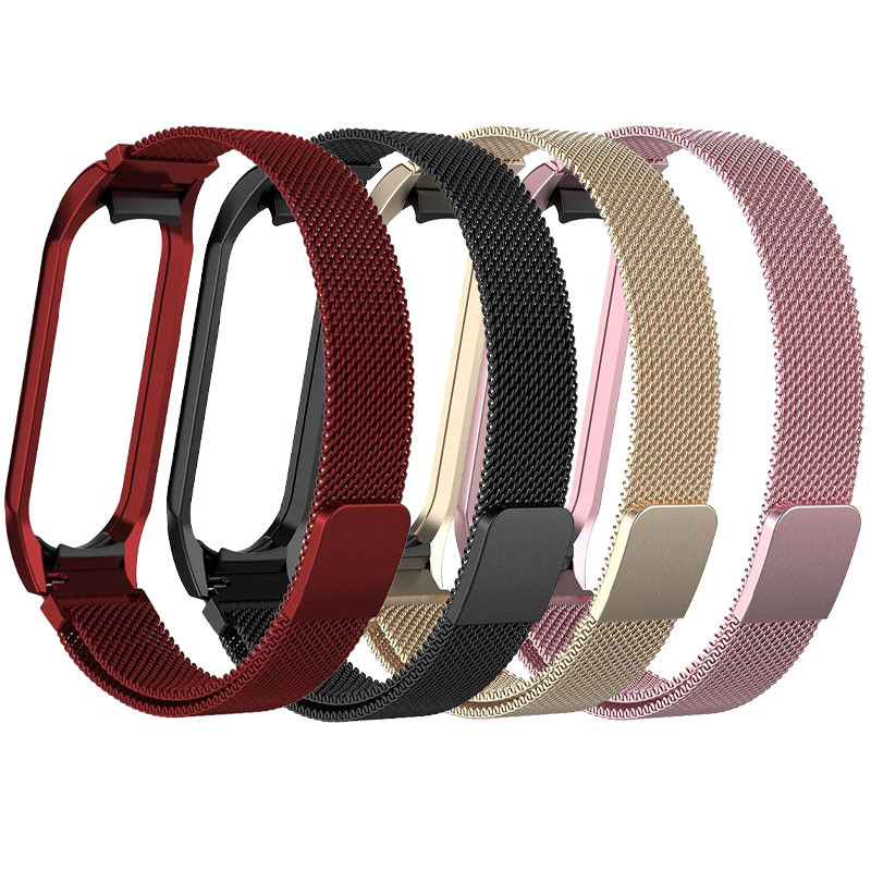 Ремінець Milanese Loop Design для Xiaomi Mi Band 5/6