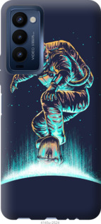 

Чехол Космонавт на скейтборде для Tecno Camon 18p CH7n 1382914