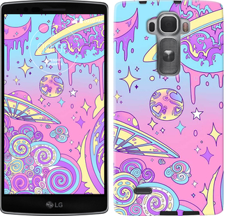 

Чехол Розовая галактика для LG G Flex2 633410