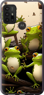 

Чохол Жабки на Motorola Moto G10 1641296